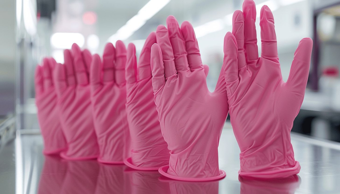 Choisir des gants en nitrile rose pour divers secteurs professionnels