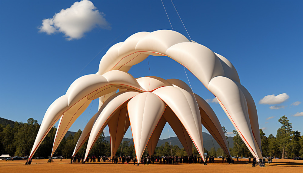 Innovations technologiques dans la conception des structures gonflables